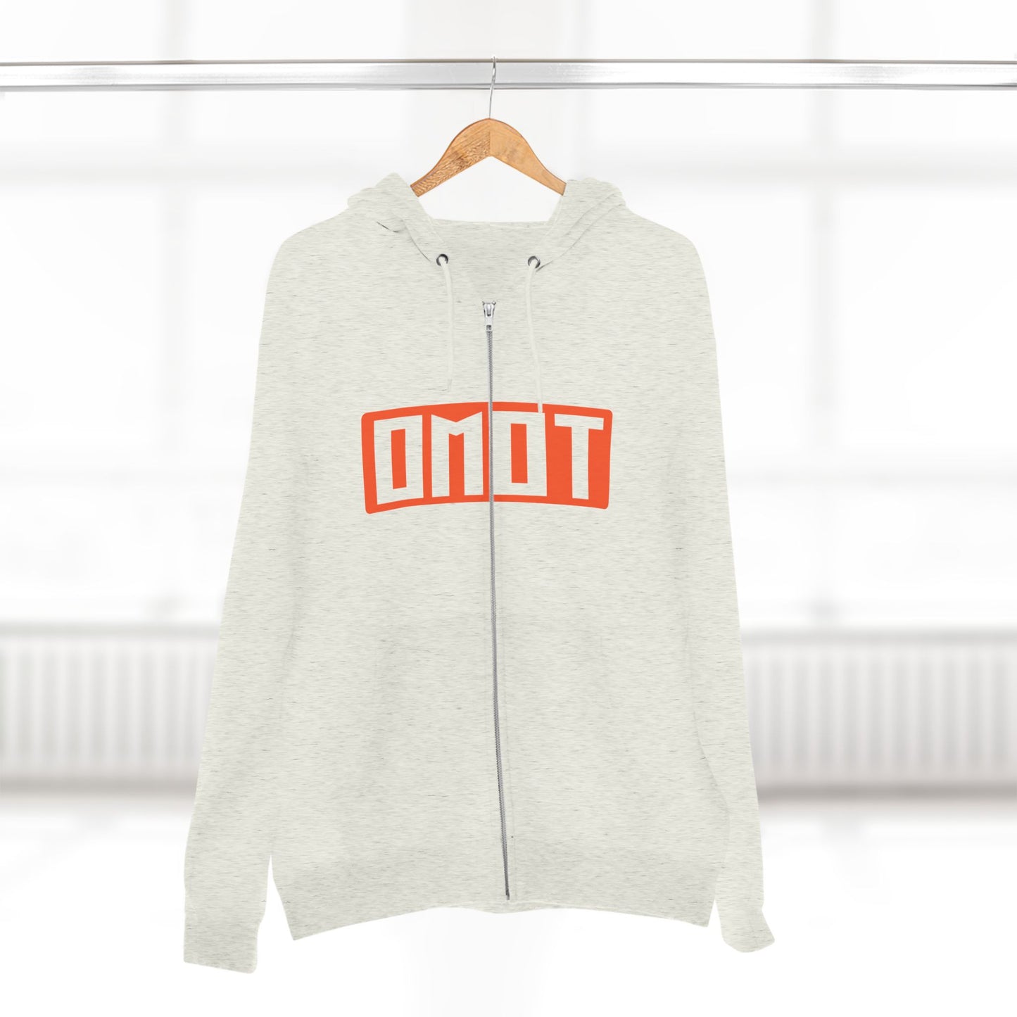 OMOT Street Style Unisex Zip Hoodie