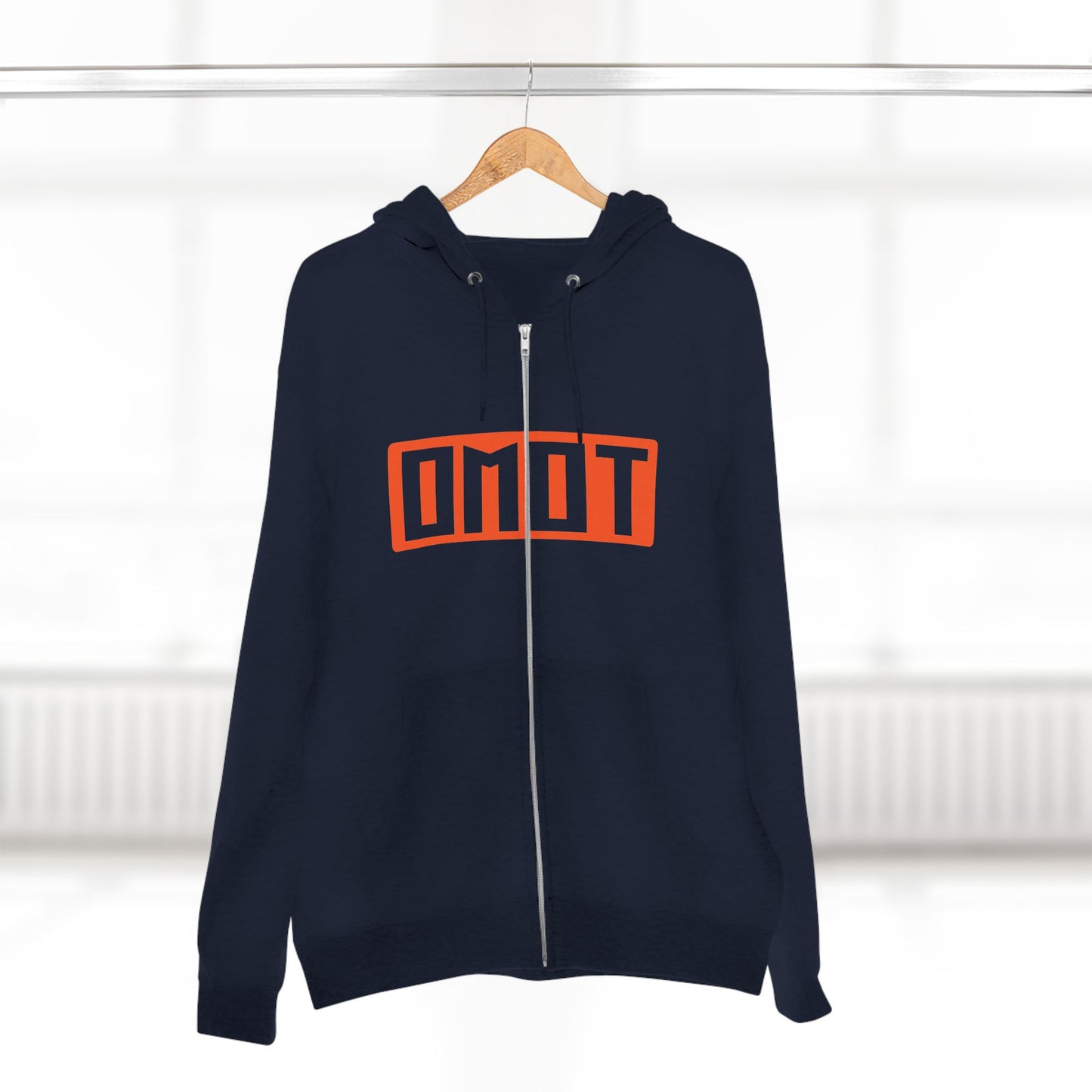 OMOT Street Style Unisex Zip Hoodie