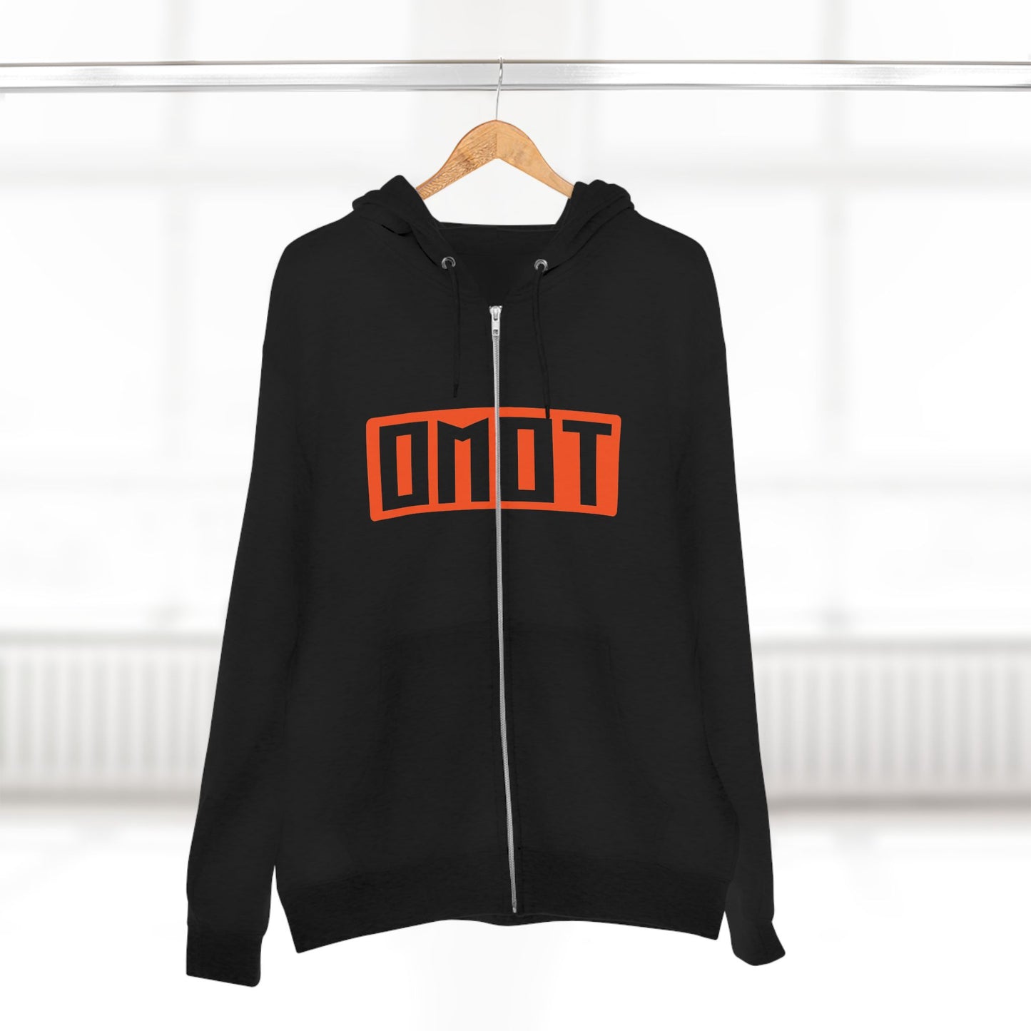 OMOT Street Style Unisex Zip Hoodie