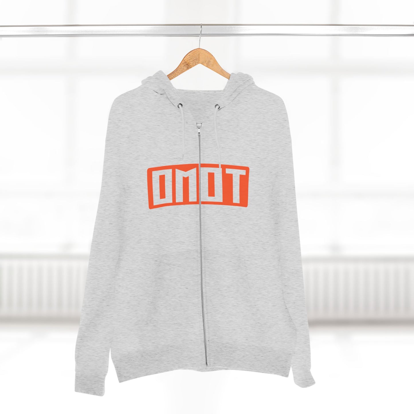OMOT Street Style Unisex Zip Hoodie